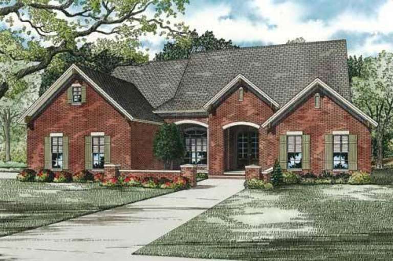 House Plan House Plan #5836 Front Elevation