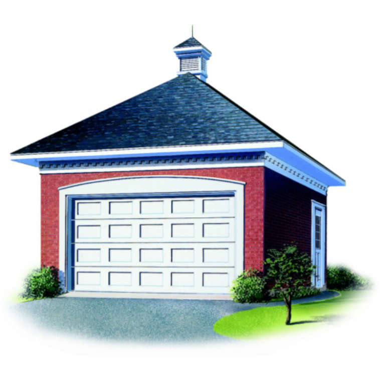 House Plan House Plan #584 Front Elevation