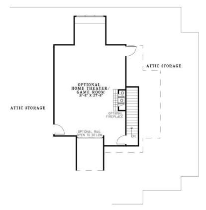 Floorplan 2 for House Plan #110-00781