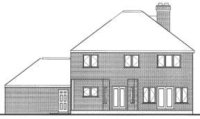 Traditional House Plan #033-00118 Elevation Photo