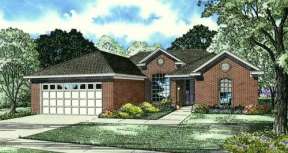 Traditional House Plan #110-00806 Elevation Photo