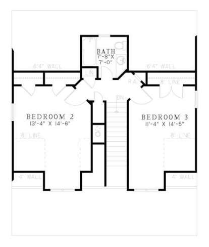 Floorplan 2 for House Plan #110-00807