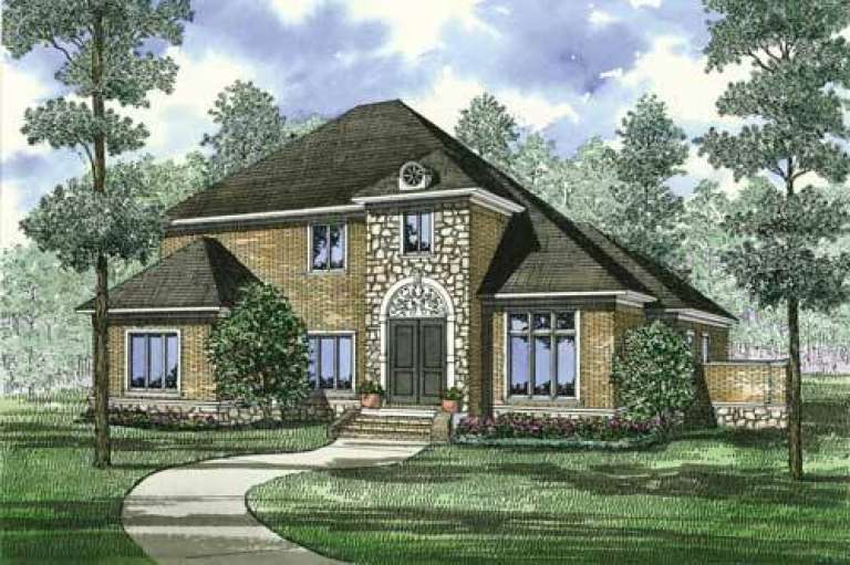 House Plan House Plan #5873 Front Elevation