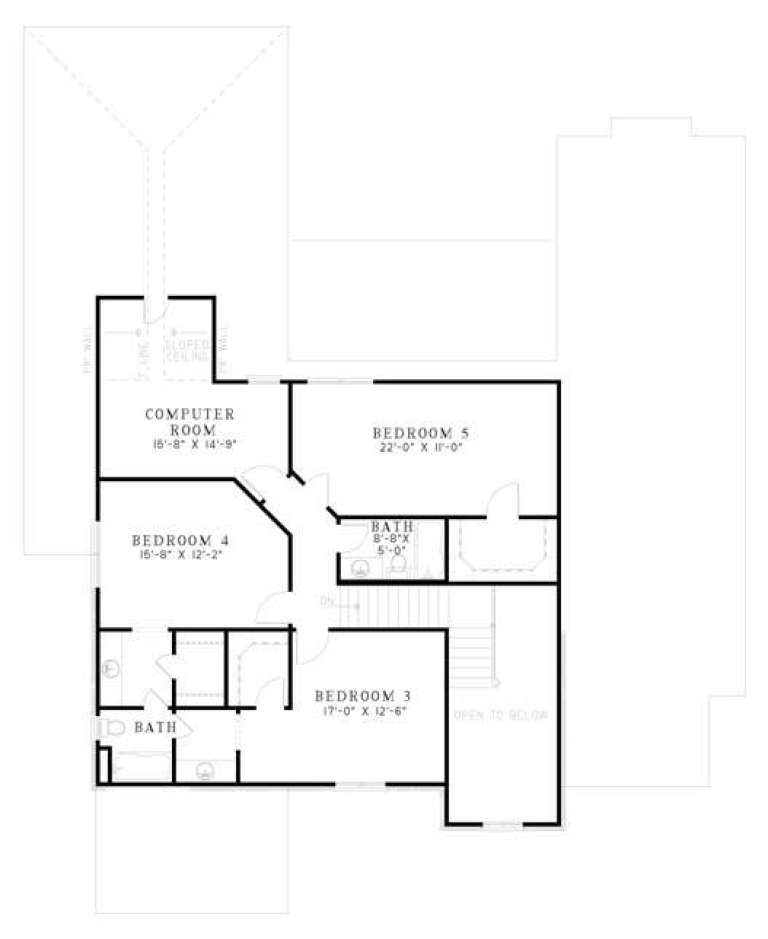 House Plan House Plan #5873 Drawing 2