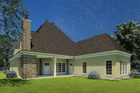 Country House Plan #110-00810 Elevation Photo
