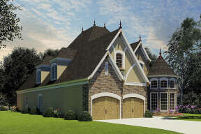Country House Plan #110-00810 Elevation Photo