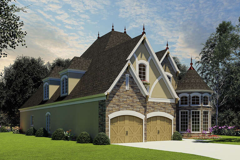 Country House Plan #110-00810 Elevation Photo