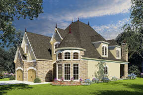 Country House Plan #110-00810 Elevation Photo