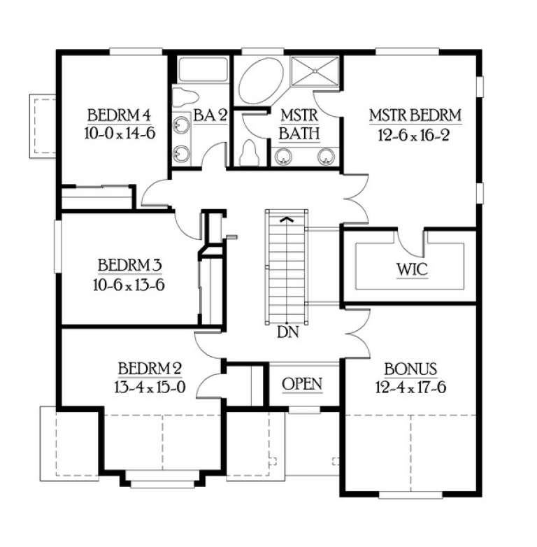 House Plan House Plan #5878 Drawing 2