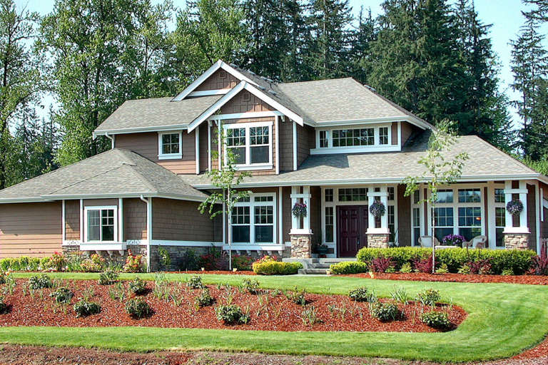 House Plan House Plan #5879 Front Elevation
