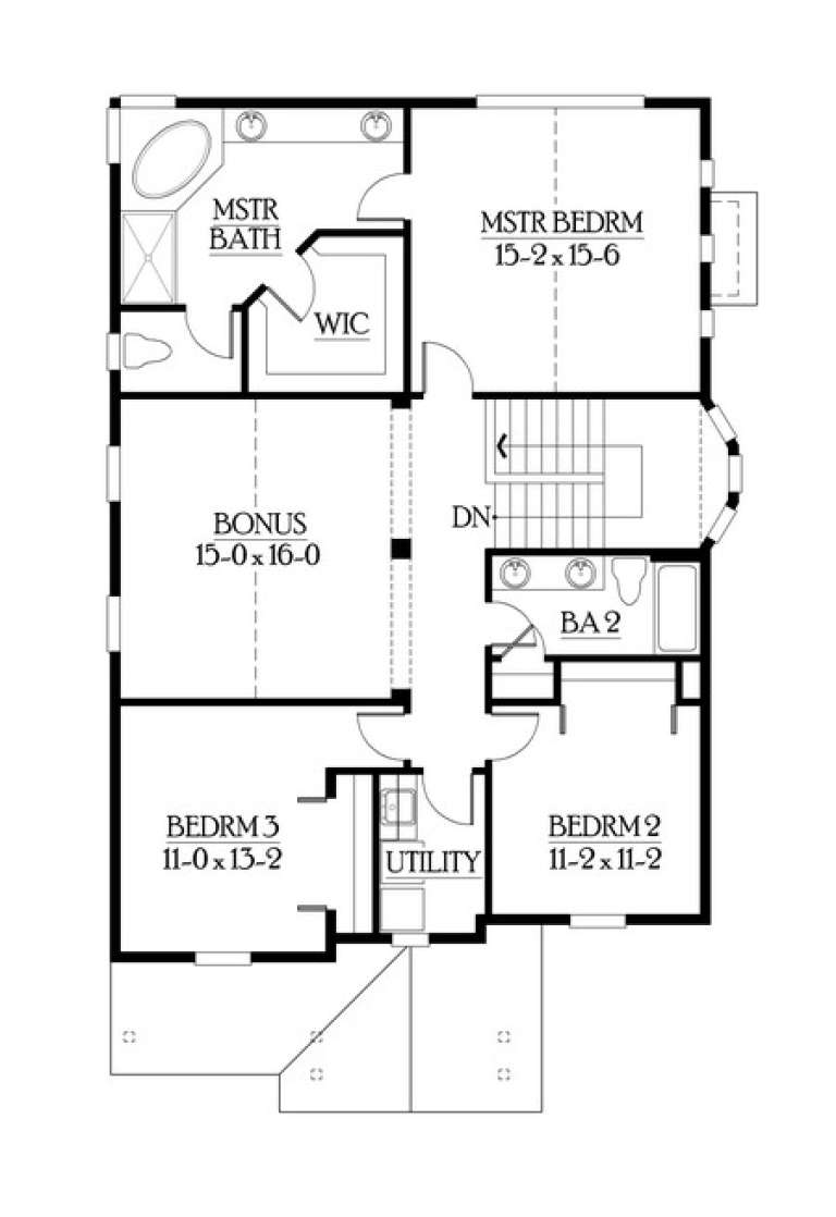 House Plan House Plan #5881 Drawing 3
