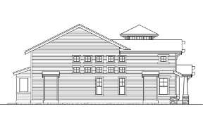 Craftsman House Plan #341-00009 Elevation Photo