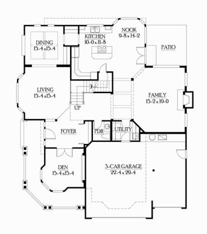 House Plan House Plan #5884 Drawing 1