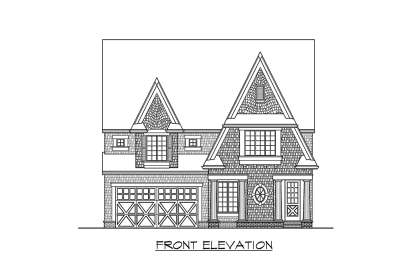 Northwest House Plan #341-00015 Elevation Photo