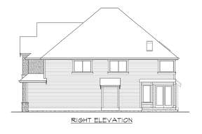 Luxury House Plan #341-00016 Elevation Photo