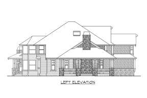 Mountain House Plan #341-00017 Elevation Photo