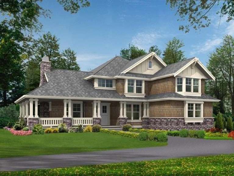 House Plan House Plan #5890 Front Elevation