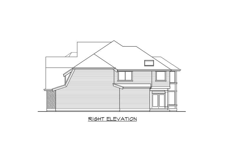 Northwest House Plan #341-00018 Elevation Photo