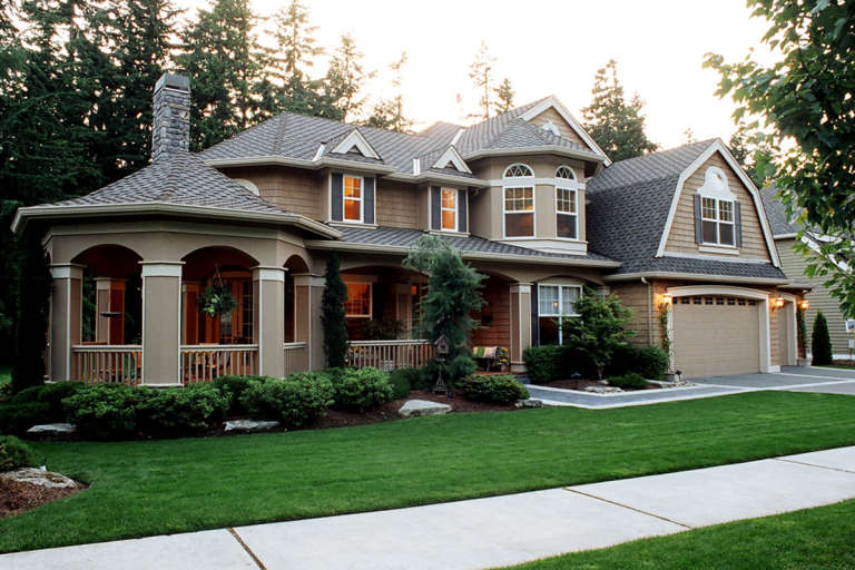 Northwest House Plan #341-00018 Elevation Photo