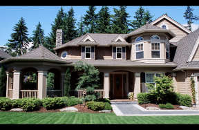 Northwest House Plan #341-00018 Elevation Photo