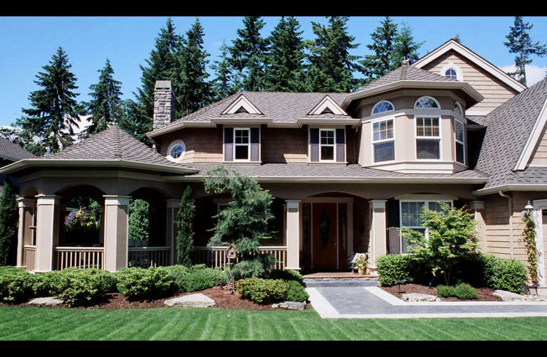 Northwest House Plan #341-00018 Elevation Photo