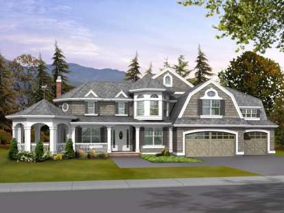 Northwest House Plan #341-00018 Elevation Photo