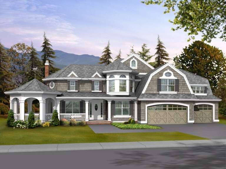 Northwest House Plan #341-00018 Elevation Photo