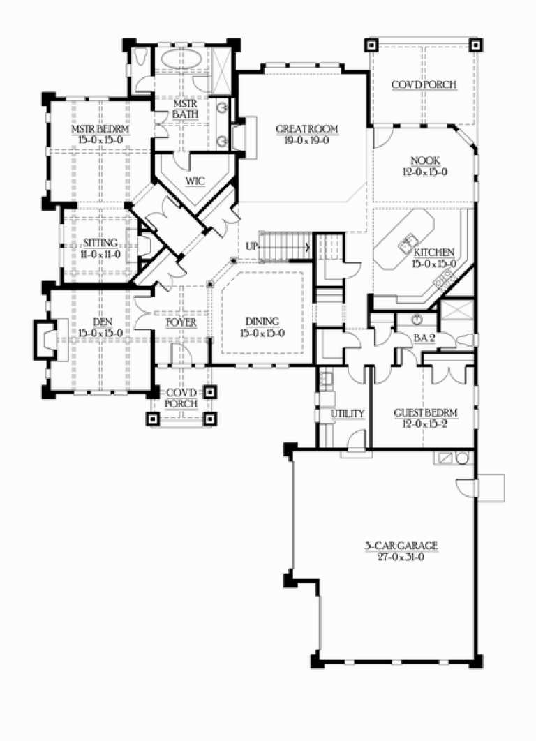 House Plan House Plan #5892 Drawing 1