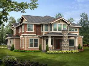 Northwest House Plan #341-00020 Elevation Photo