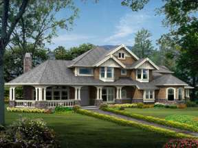 Craftsman House Plan #341-00021 Elevation Photo