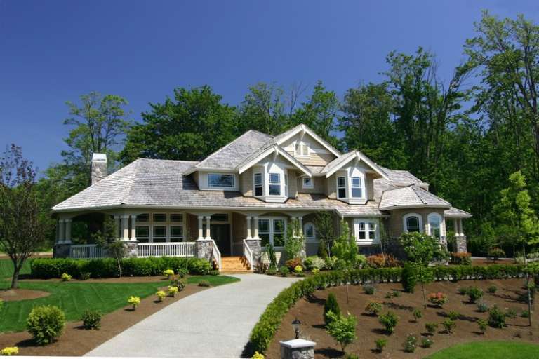 Craftsman House Plan #341-00021 Elevation Photo