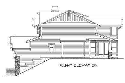 Country House Plan #341-00022 Elevation Photo