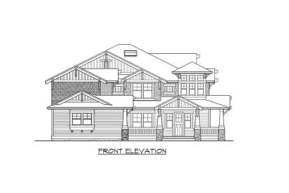 Northwest House Plan #341-00024 Elevation Photo