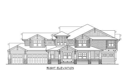 Northwest House Plan #341-00024 Elevation Photo