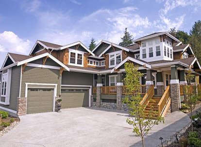 House Plan House Plan #5897 Front Photo 1