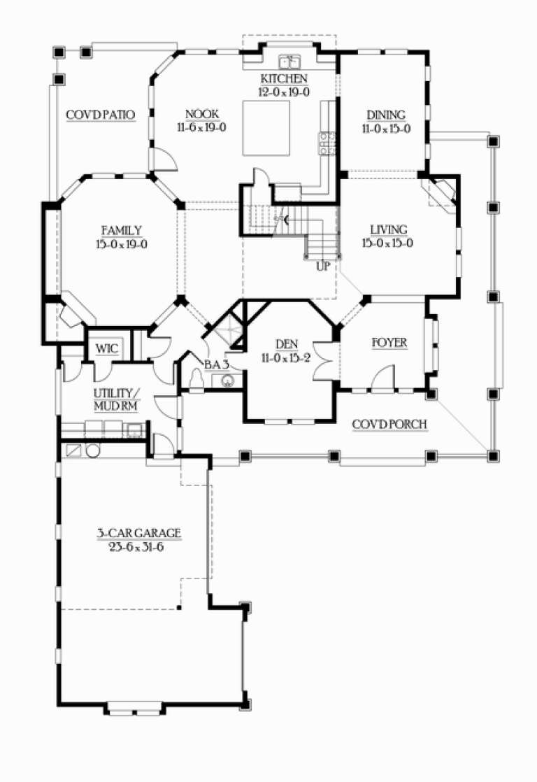 House Plan House Plan #5897 Drawing 1