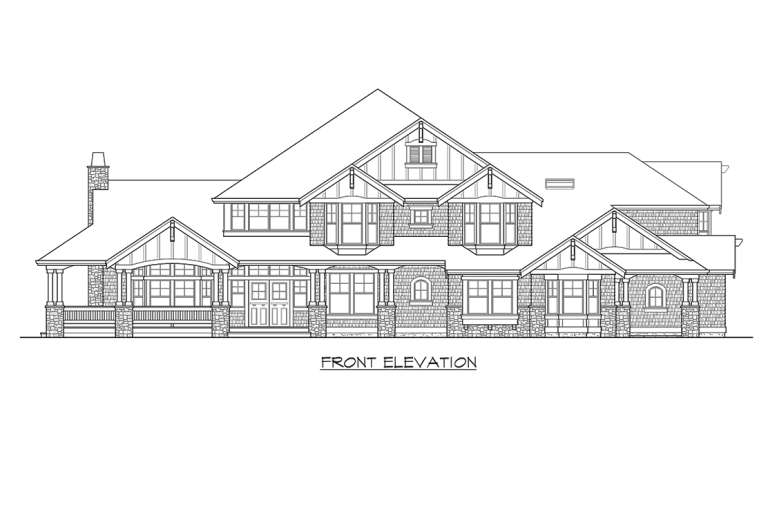Luxury House Plan #341-00026 Additional Photo
