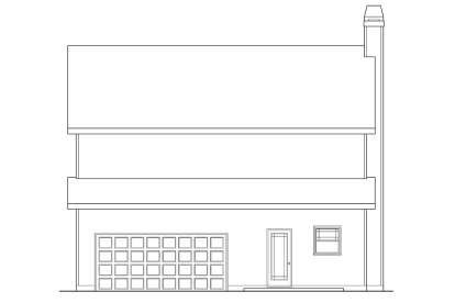 Tudor House Plan #009-00042 Elevation Photo