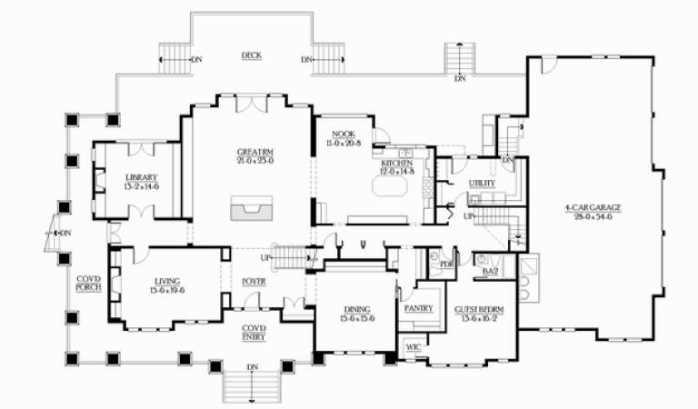 House Plan House Plan #5900 Drawing 1