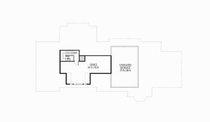 Floorplan 3 for House Plan #341-00027