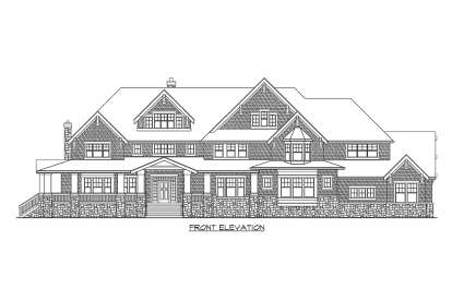 Luxury House Plan #341-00027 Additional Photo