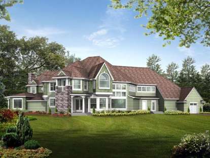 Northwest House Plan #341-00028 Elevation Photo