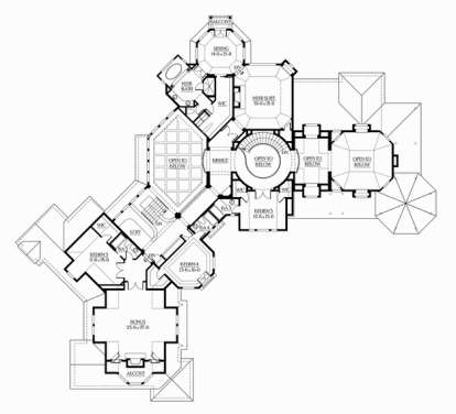 Floorplan 2 for House Plan #341-00028