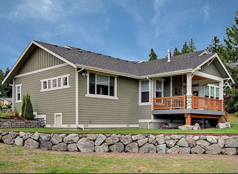 Craftsman House Plan #341-00029 Elevation Photo