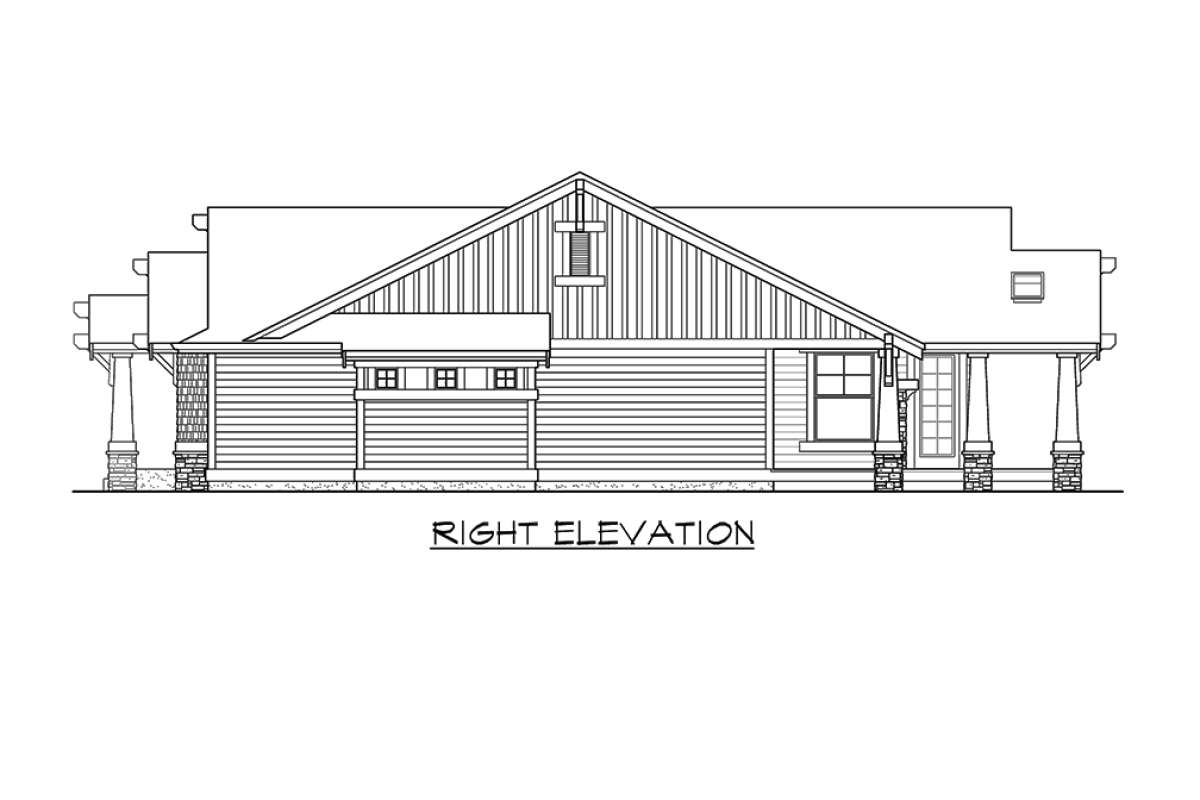 Country House Plan #341-00030 Elevation Photo