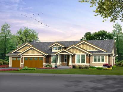 Country House Plan #341-00030 Elevation Photo