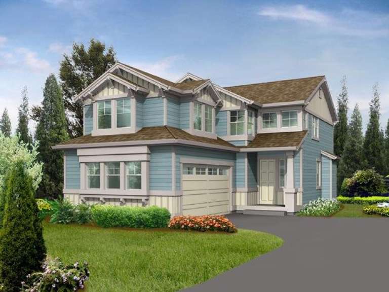 House Plan House Plan #5906 Front Elevation