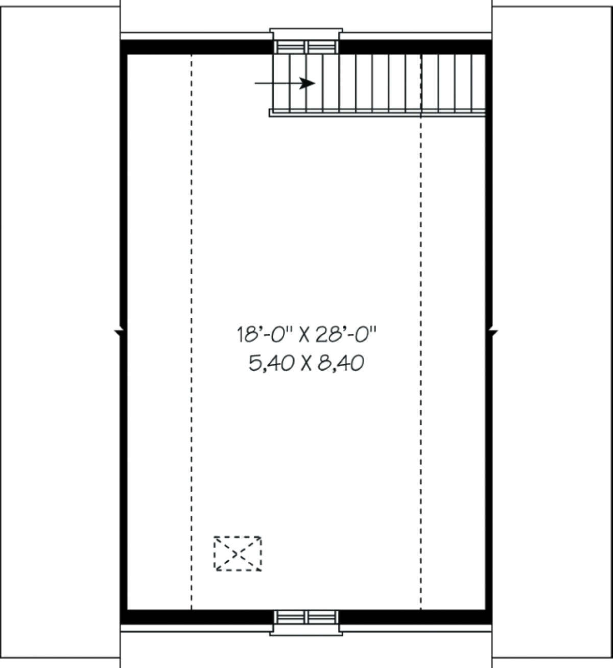 Bonus Room for House Plan #034-00159