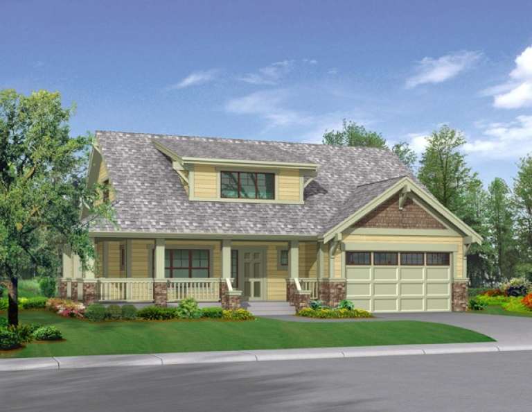 House Plan House Plan #5912 Front Elevation