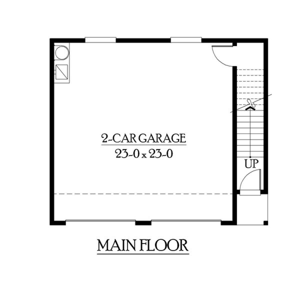 Floorplan 1 for House Plan #341-00040